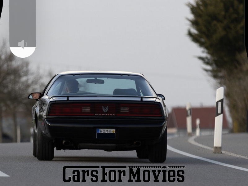 CarsForMovies | Pontiac Firebird  „KITT“ 1989 USA Schwarz Beige Zivilfahrzeug Coupe Saarland 7601 filmauto tuning K.I.T.T. Knight Rider